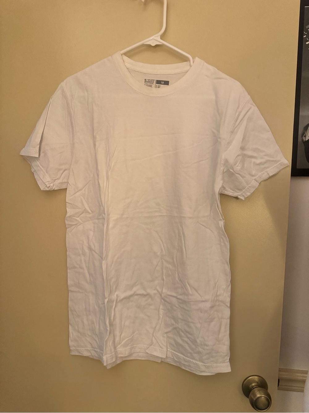 5.11 Tactical White Short Sleeve Crew T-Shirt